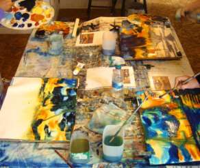 Avoca Painting School - Studio Work