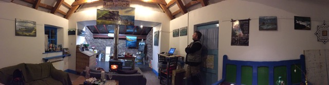 Rod in Cill Rialaig studio