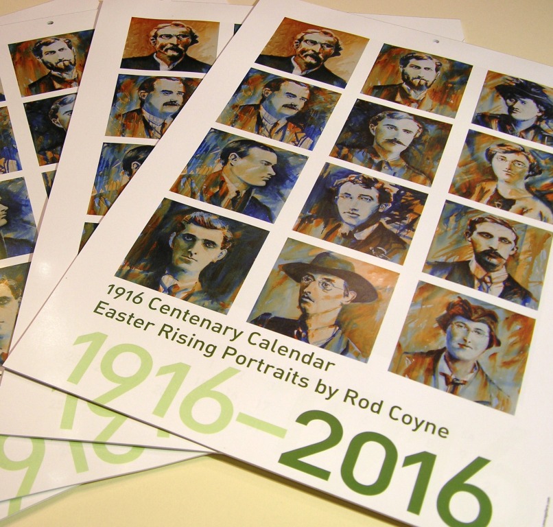 Rod Coyne 1916 Calendar fanned covers