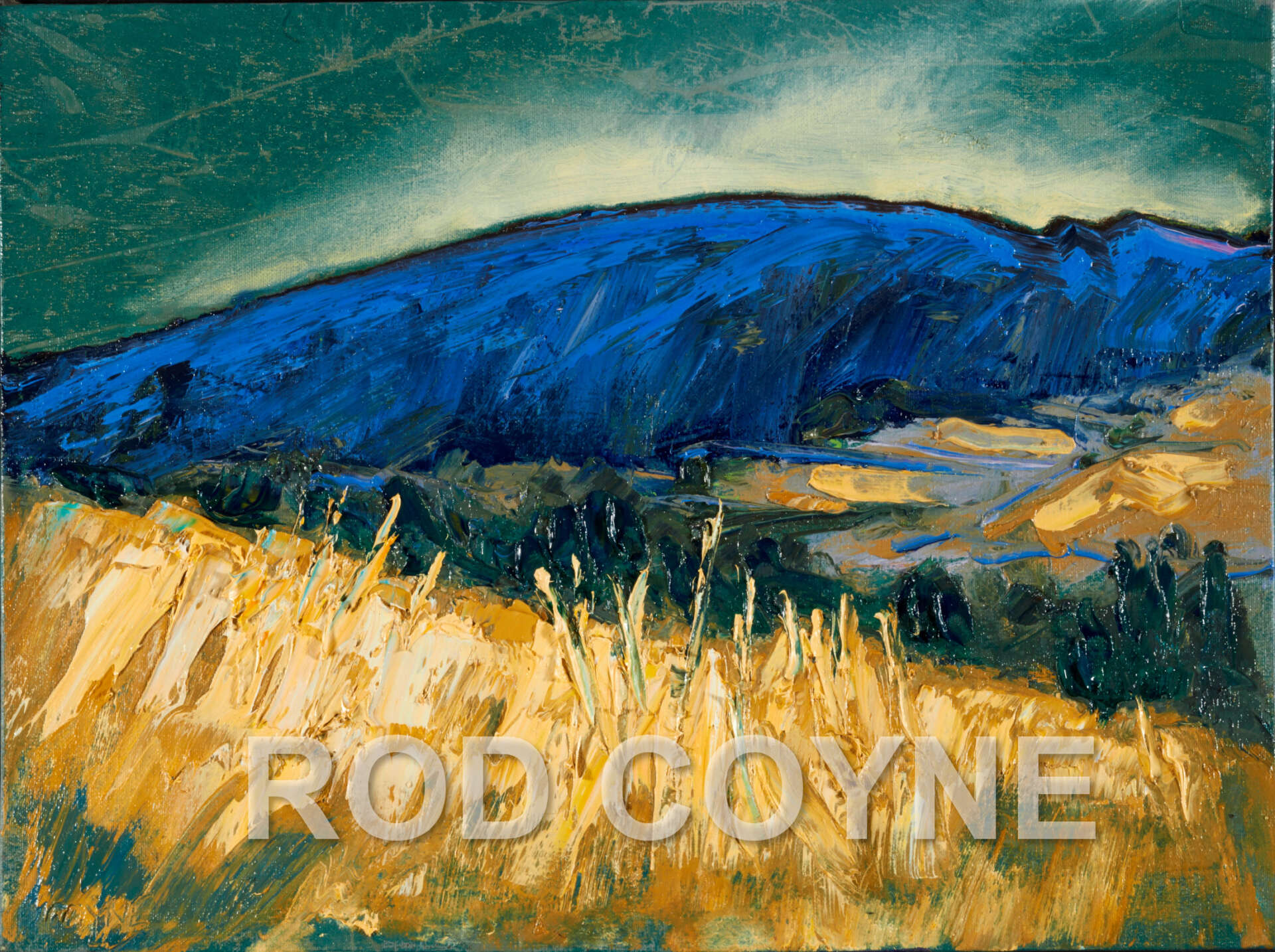 High resolution Sleeping Giant image with Rod Coyne watermark.