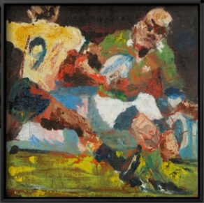 "Keith Wood, Takes Two to Tango" canvas print