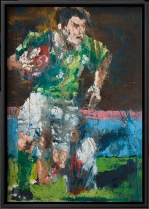 Brian O’Driscoll, Celestial Steps -framed print.