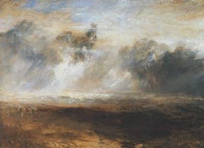 Seascape by the grandfather of plein air painting, W.J.Turner.
