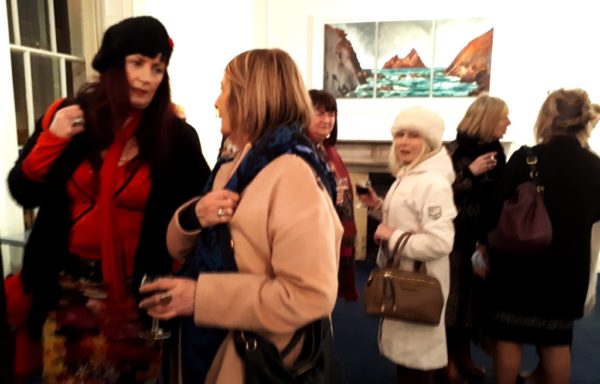 Rod Coyne's new palette caused a stir among his regular collectors during the exhibition launch at the Origin Gallery, Dublin.