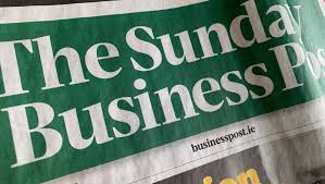 sunday business post front page