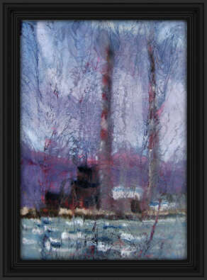 "Pigeon House, Dublin Bay" canvas print