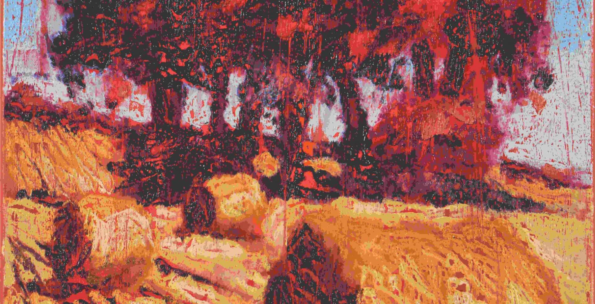 Detail of Scarlet Harvest