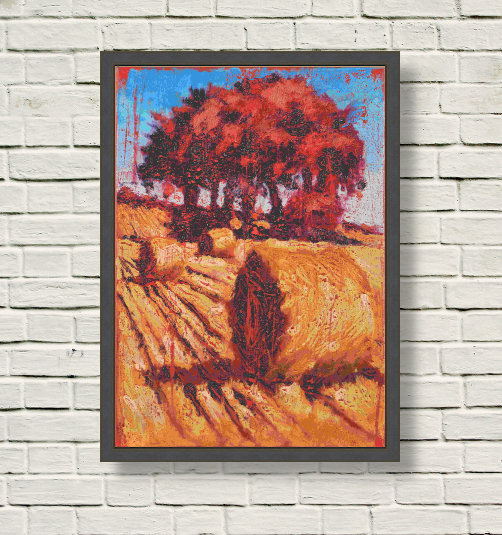 19_C_21_Rod Coyne_Scarlet Harvest 3_50x70cm_oil on canvas_2MB