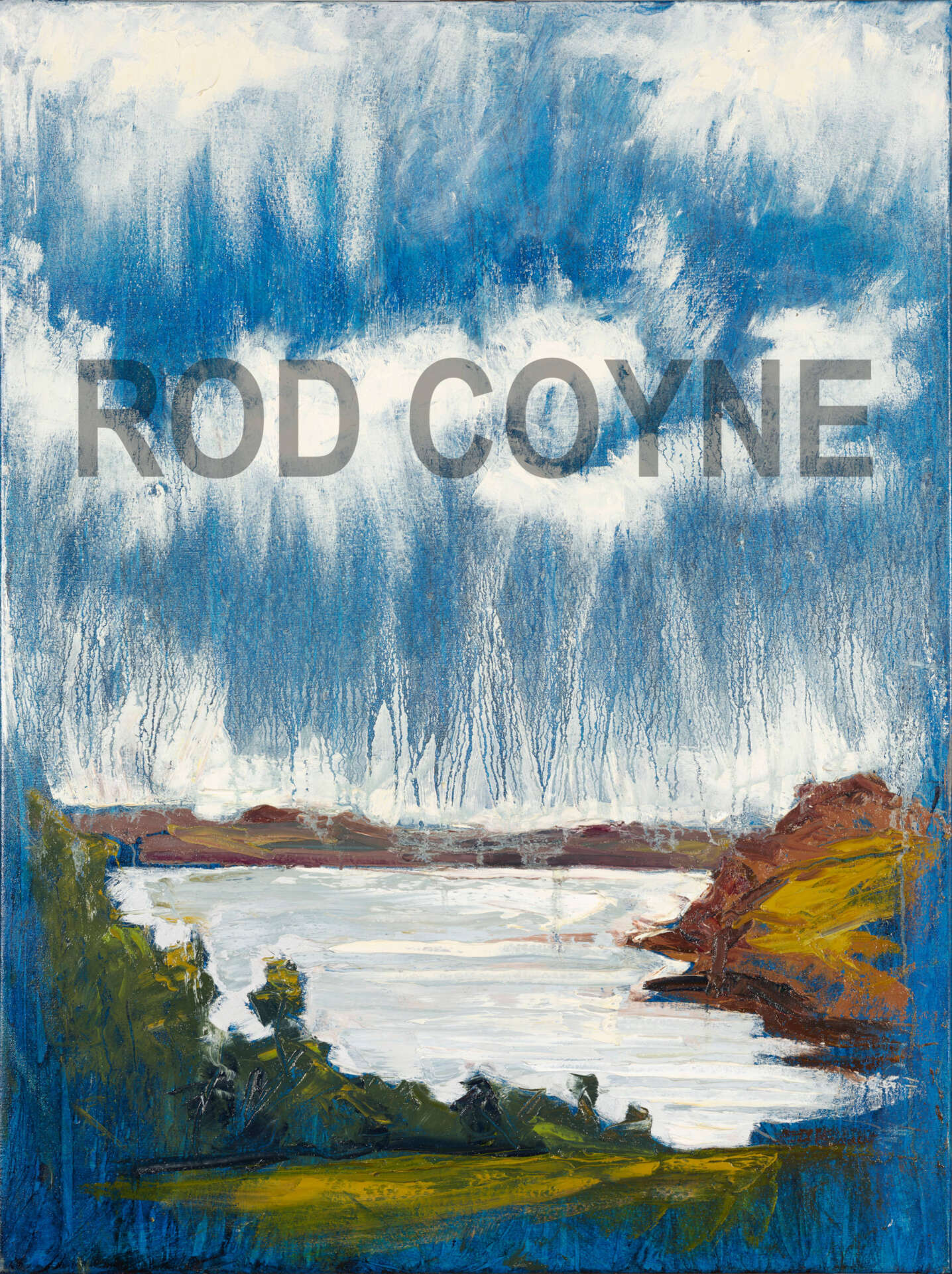 artist rod coyne's painting "Cornwall, River Fal" is shown here, watermarked