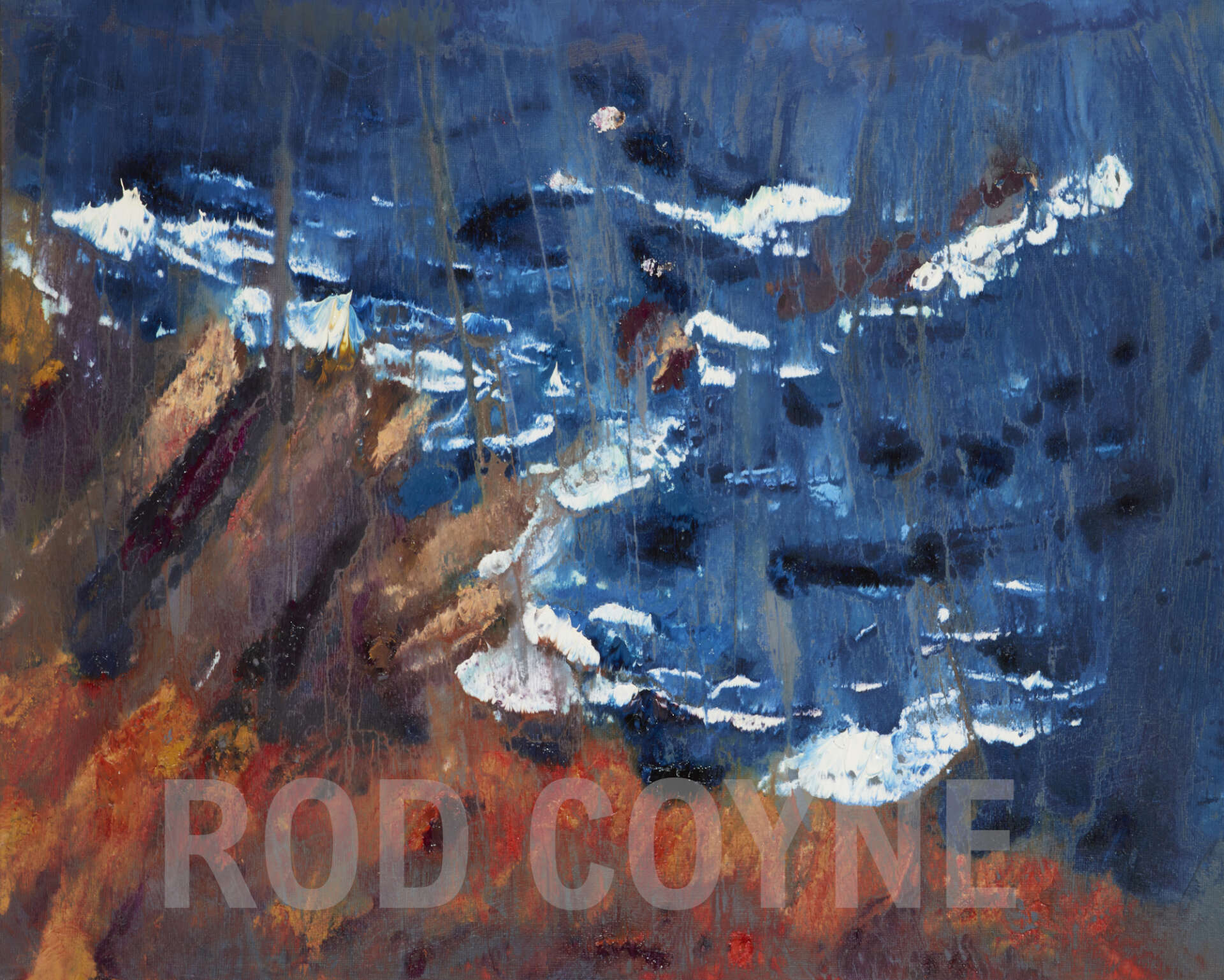 artist rod coyne's seacape "cill rialaig dream" is shown here, watermarked.
